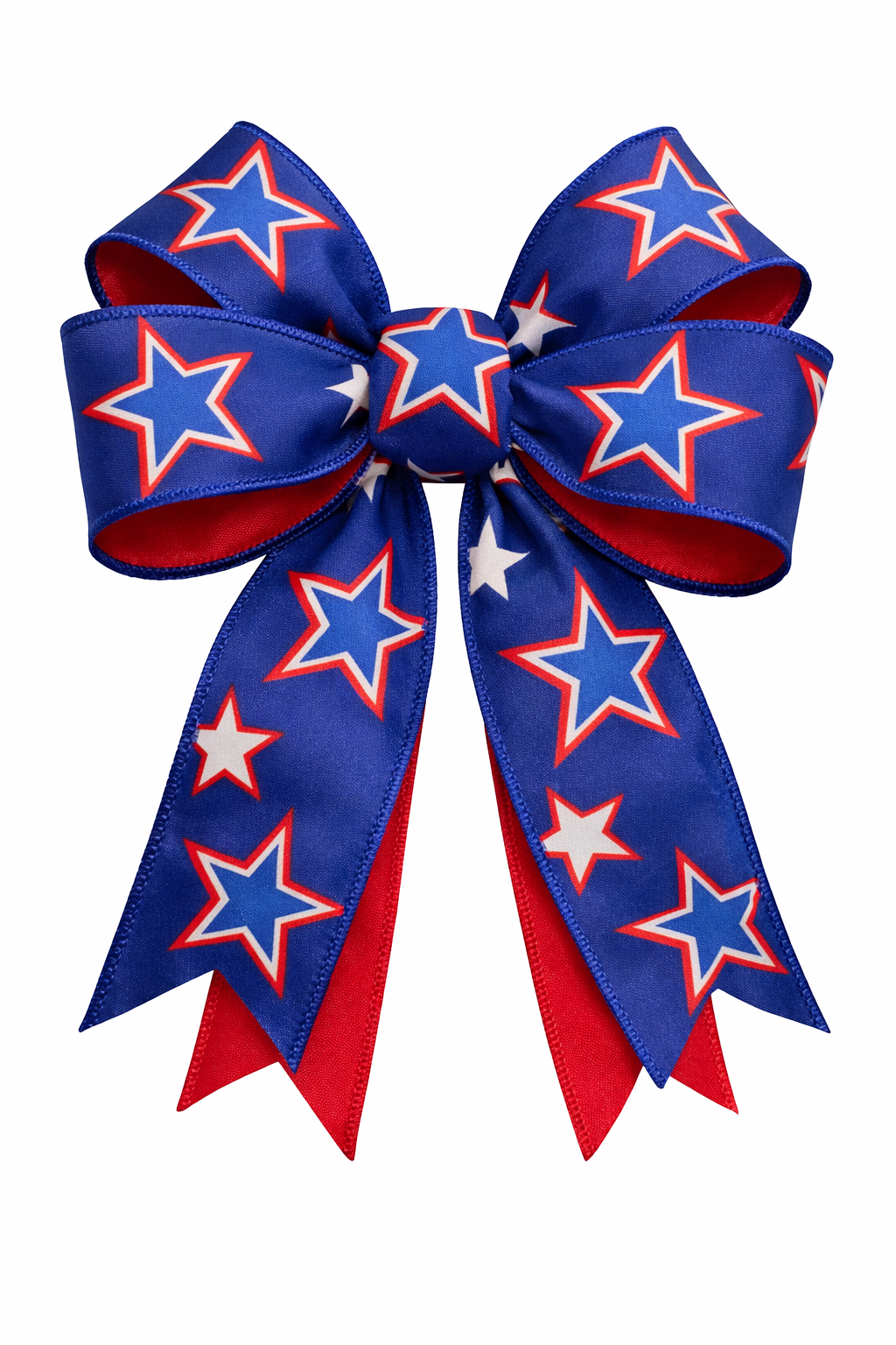2.5"Blue Dual‑Patriotic Blue Stars