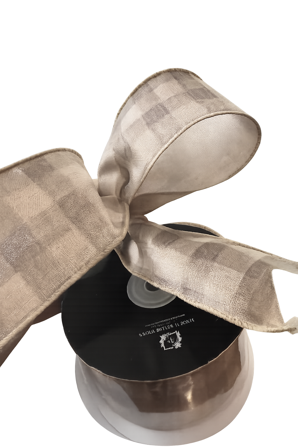 2.5" Sand & Cream Buffalo Check