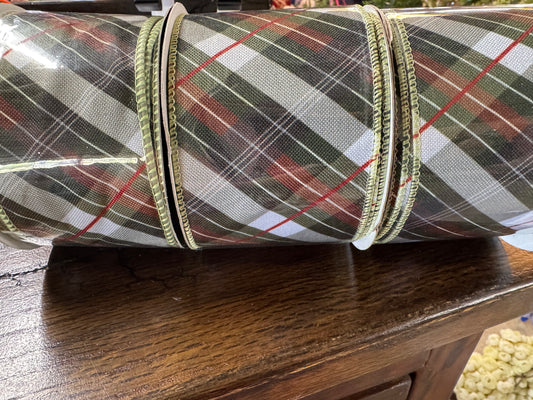 2.5in Warm Cross Plaid