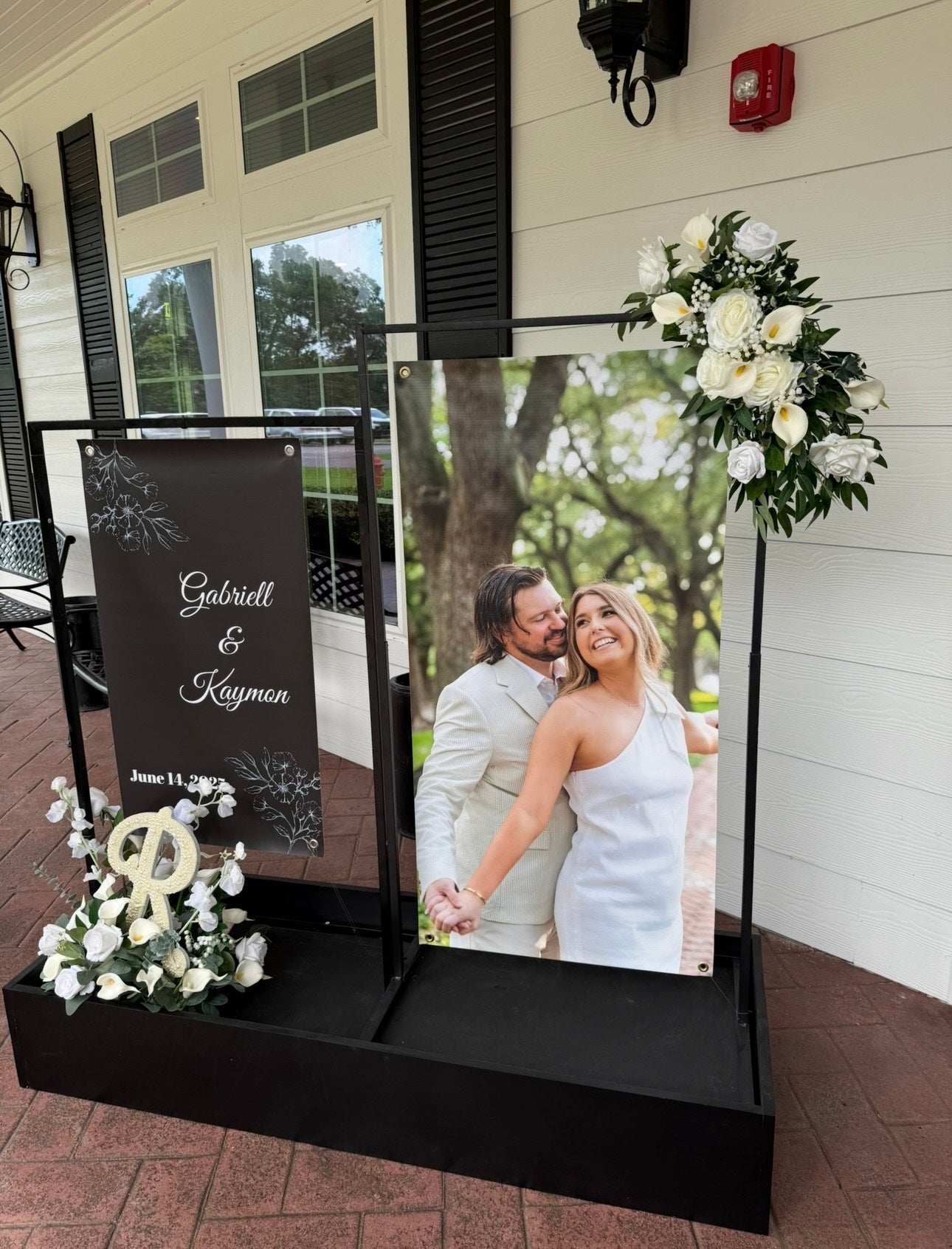 Photo Banner Stand Rental Booking Form Deposit