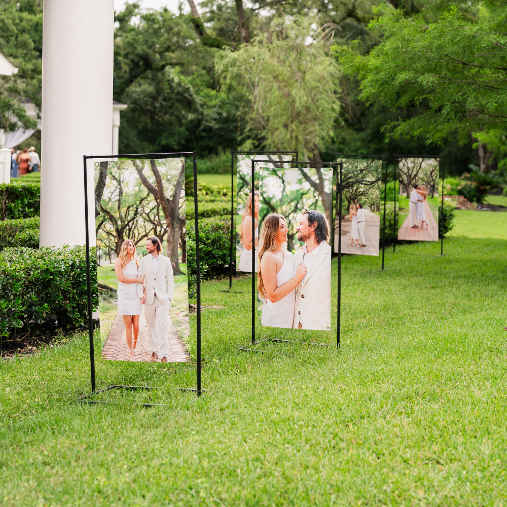 Photo Banner Stand Rental Booking Form Deposit